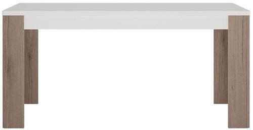 Toronto White Gloss 6 Seater Dining Table