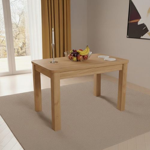 Treviso Extending Dining Table - 4-6 Seater - 120cm-153cm - Oak