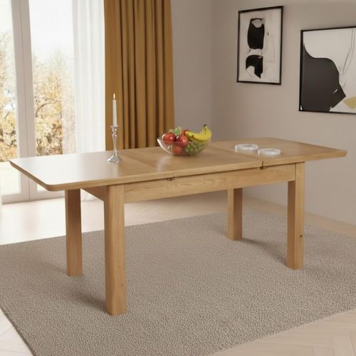 Treviso Butterfly Extending Dining Table - 4-8 Seater - 140cm-200cm - Oak
