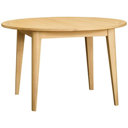 Twyford Oak 4 Seater Round Dining Table
