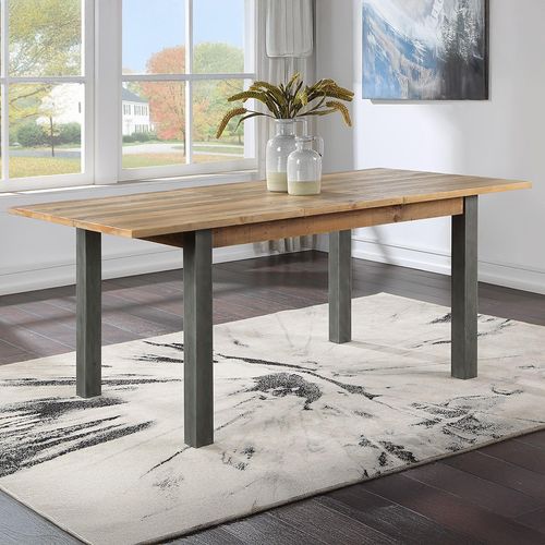 Urban Elegance Reclaimed Wood Extending Dining Table - 6-8 Seater - 150cm-200cm
