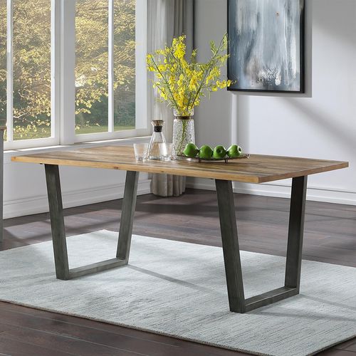 Urban Elegance Reclaimed Wood Dining Table - 6 Seater - 180cm