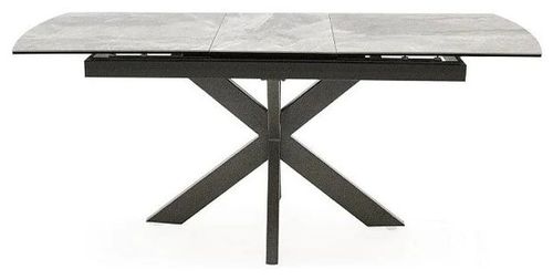 Valerius Extending Dining Table - 6-8 Seater - 170-220cm - Grey Ceramic