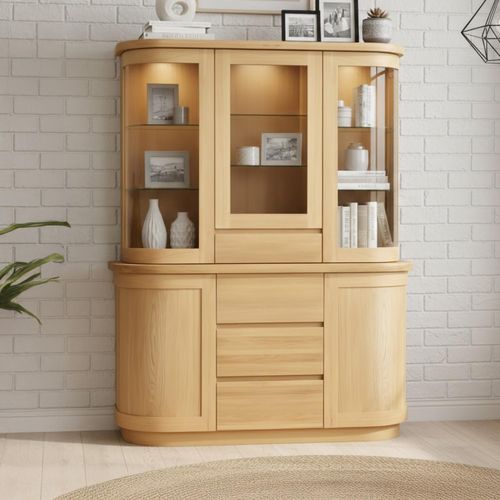 Sorento Medium Dresser - 4 Drawer - Oak