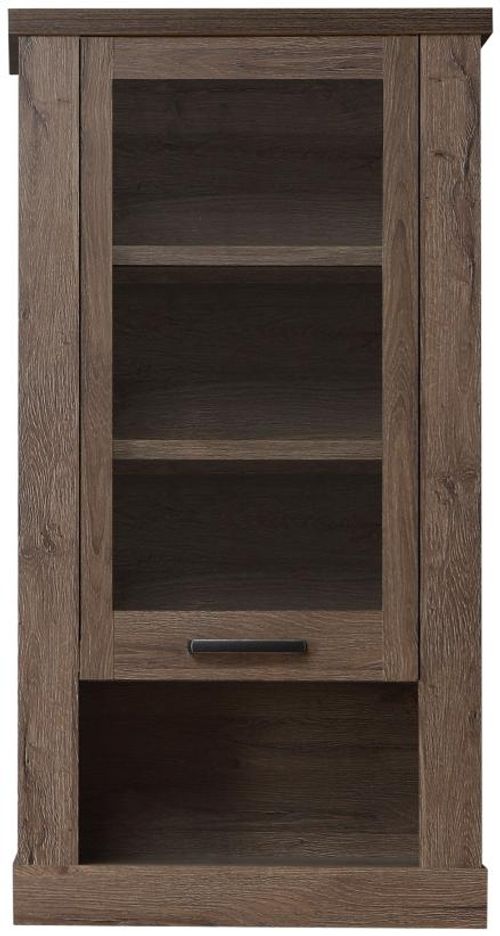 Corona Oak Effect Small Display Cabinet