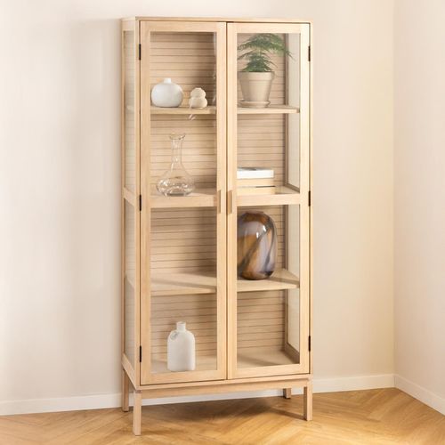 Linley Display Cabinet - 2 Door - White Oak