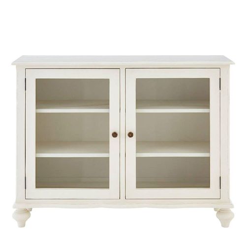 Loire Display Cabinet - 2 Door - Small - White
