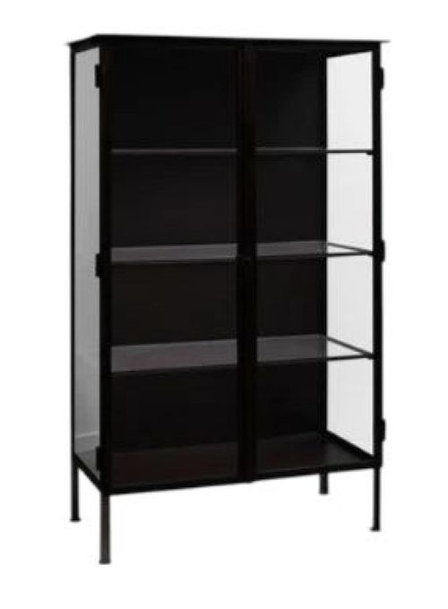 Oregon Black Metal 2 Door Cabinet