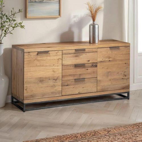 Brooklyn Sideboard - 150cm - 2 Door - Medium - Oak