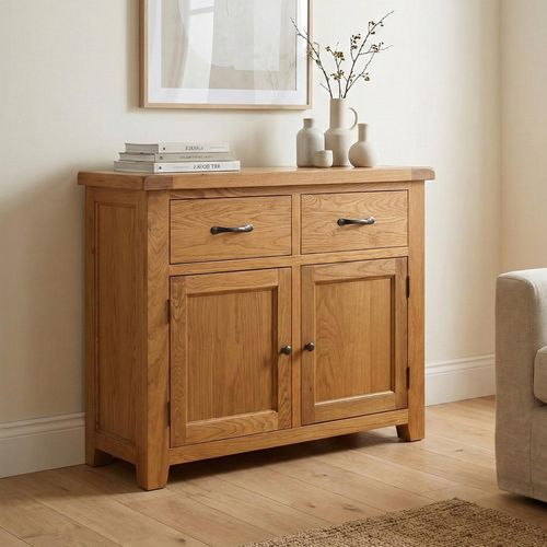 Somer Small Sideboard - 2 Door - Oak