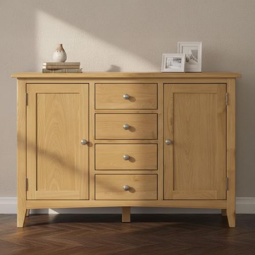 Kilkenny Small Sideboard - 120cm - 2 Door - Oak