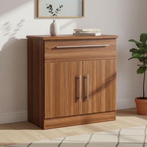 Sherwood Compact Sideboard - 2 Door - Walnut