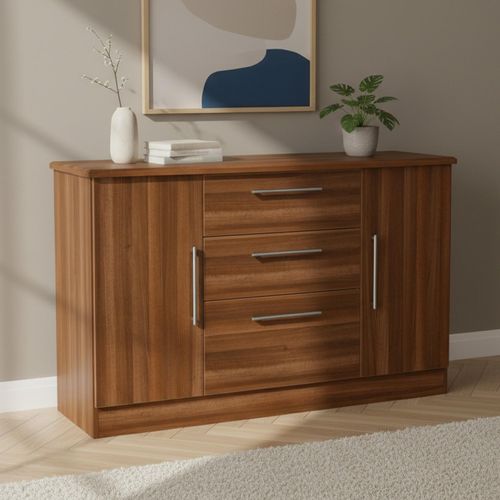 Sherwood Medium Sideboard - 2 Door - Walnut