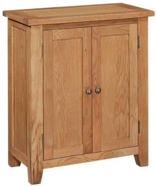 Appleby Petite Oak Compact Sideboard, 70cm with 2 Doors