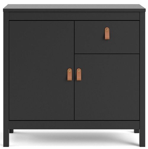 Barcelona Black 2 Door Small Sideboard