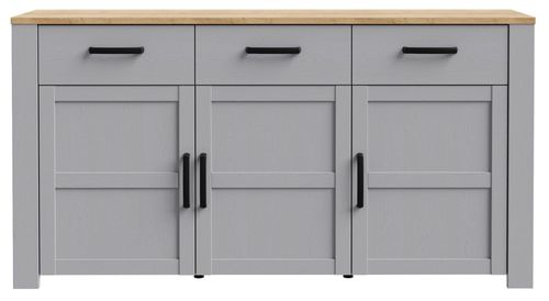 Bohol Grey 3 Door Medium Sideboard