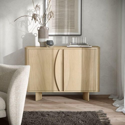 Cara Sideboard - 2 Door Small - 105cm - Oak