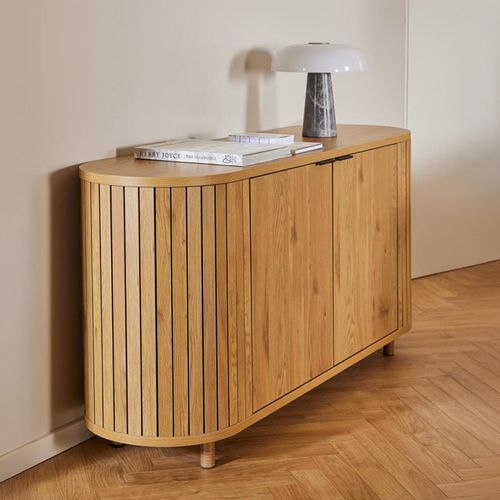 Colima Large Sideboard - 2 Door - 160cm - Fluted Oak