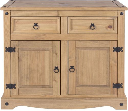Corona Pine Mexican 2 Door Small Sideboard