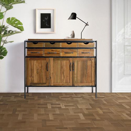 Gjavan Sideboard - Mango Wood - 3 Door - Medium - 140cm