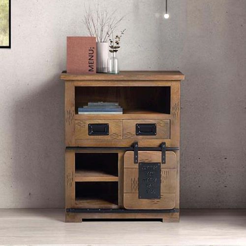 Iron Works Sideboard - Mango Wood - Small - 75cm