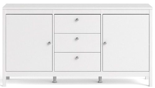 Madrid White 2 Door Medium Sideboard