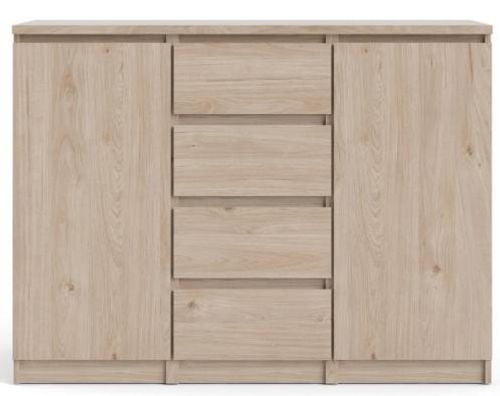 Naia Oak Effect 2 Door Small Sideboard