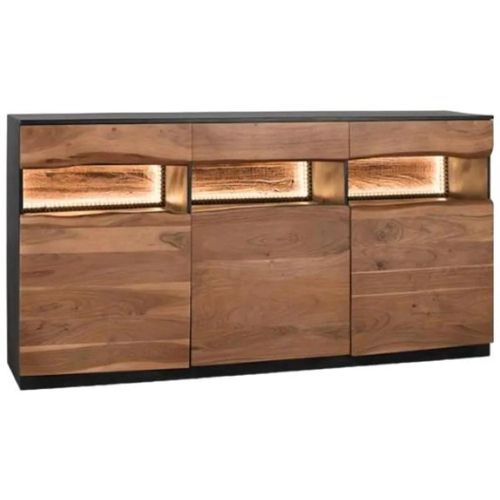 Niarada Sideboard - Acacia Wood - 3 Door - Extra Large - 180cm