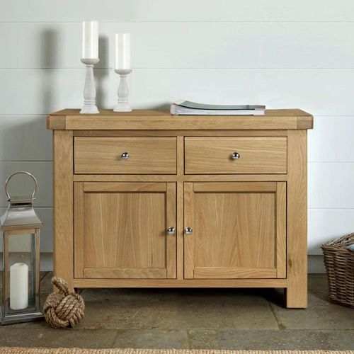 Normandy Sideboard - 2 Door Small - 110cm - Oak