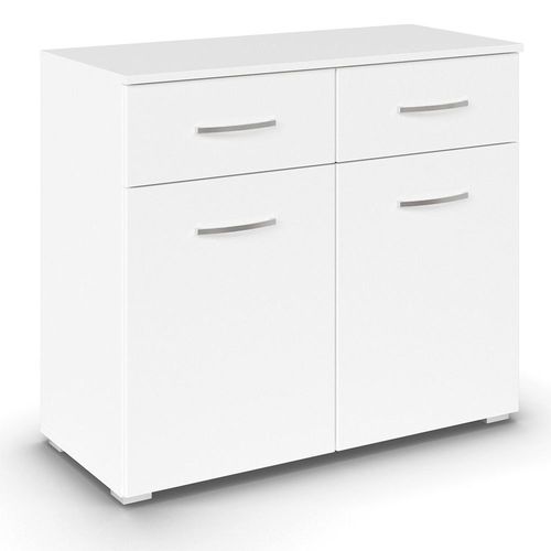 Rauch Aditio 2 Door Small Sideboard - 80cm - Alpine White