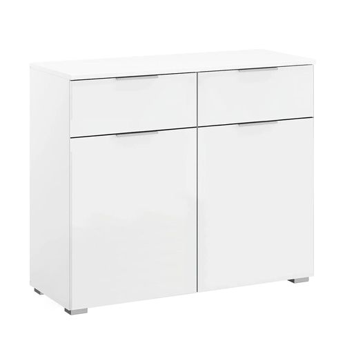 Rauch Alabama 2 Door Small Sideboard - 80cm - Alpine White