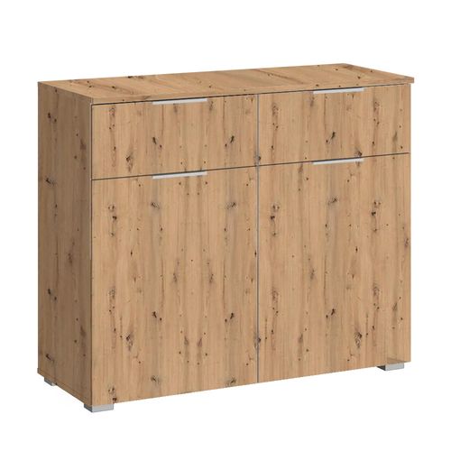 Rauch Alabama 2 Door Small Sideboard - 80cm - Artisan Oak