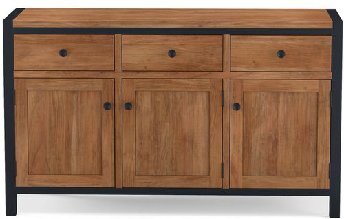 Rayne Acacia 135cm Medium 3 Door Sideboard