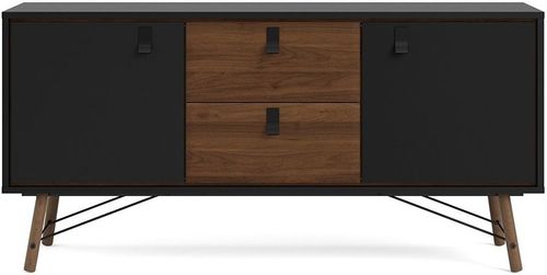 Ry Black 2 Door Medium Sideboard