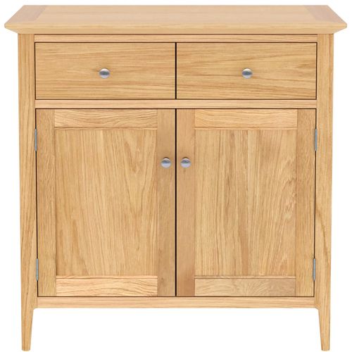 Selene Oak 75cm Compact 2 Door Sideboard
