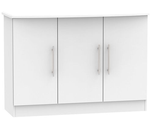 Sherwood Grey Small Sideboard - 3 Doors