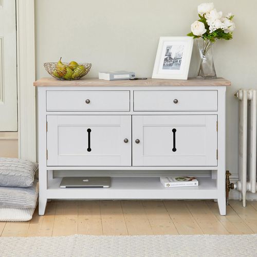 Signature Grey Painted Sideboard - 2 Door - 2 Drawer