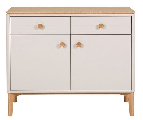 Marlow Small Sideboard - 2 Door - 2 Drawer - Cashmere Oak