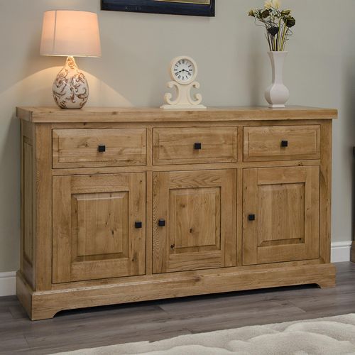 Deluxe Sideboard - 3 Door - Large - 159cm - Oak