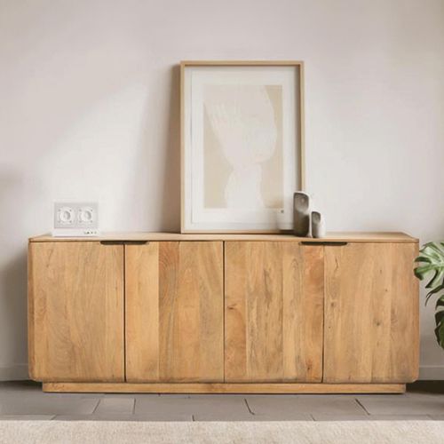 Wrenley Sideboard - 4 Door - Large - 175cm - Natural - Mango Wood