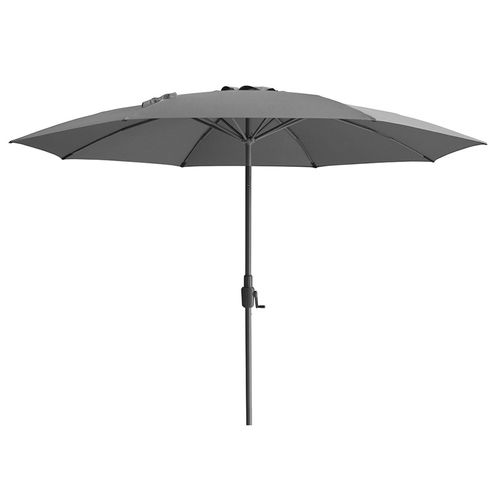 Capri Outdoor Parasol - 3.5cm - Round - Charcoal Grey