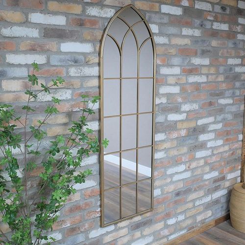 Wall Mirror - Arch - Metal Frame - Large