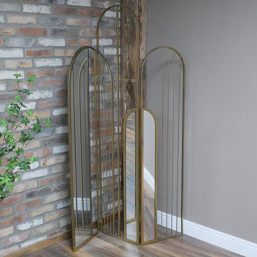 Standing Mirror - Bronze Arch