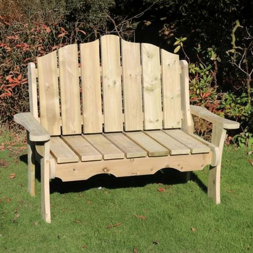 Churnet Valley Alton Manor Redwood Garden Bench