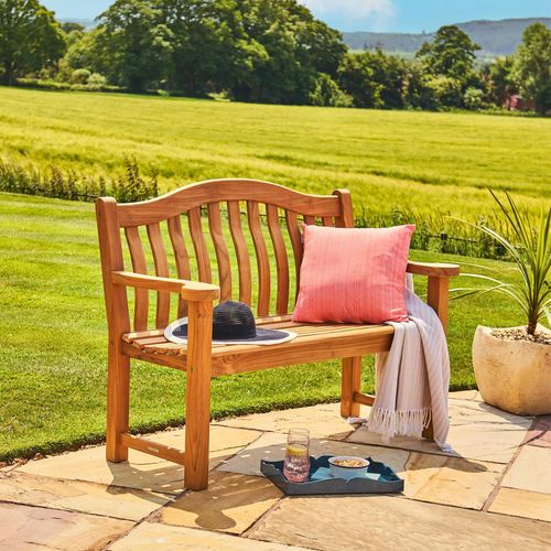 Turnberry Garden Bench - 4ft - Teak Wood