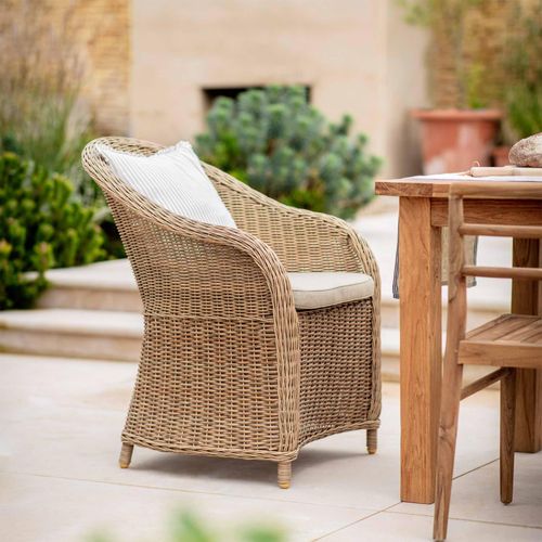 Brayford Outdoor Chair Natural Rattan