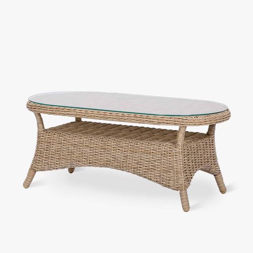 Brayford Outdoor Coffee Table Natural Rattan