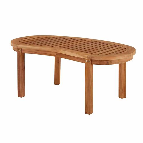 Crummock Outdoor Teak Coffee Table - 120cm x 60cm