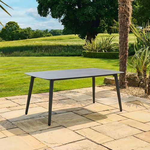 Pavilion Dining Table - 6 Seater - 180cm - Aluminium