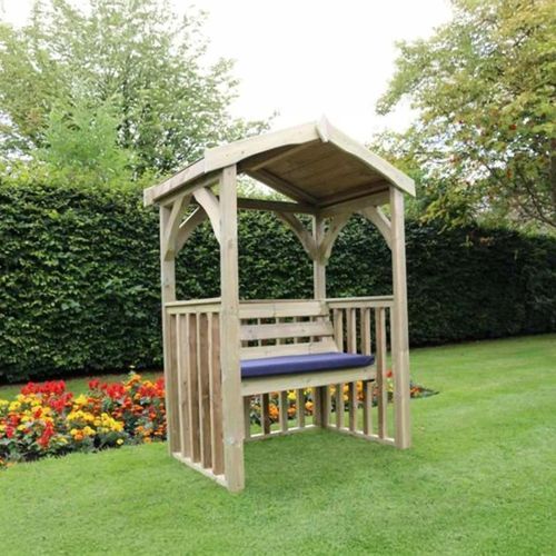 Churnet Valley Anastasia Redwood 2 Seater Garden Arbour